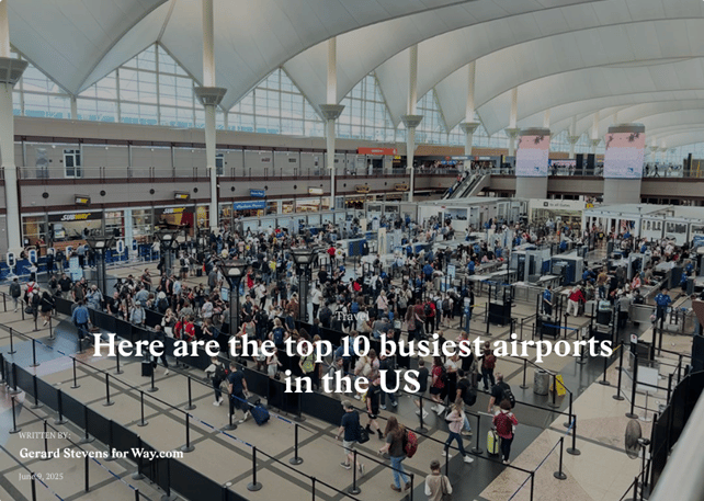 Busiest airports