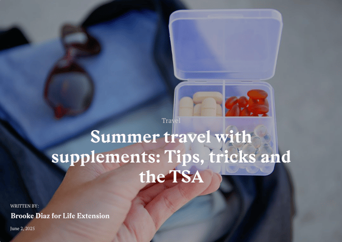 Summer travel supplements